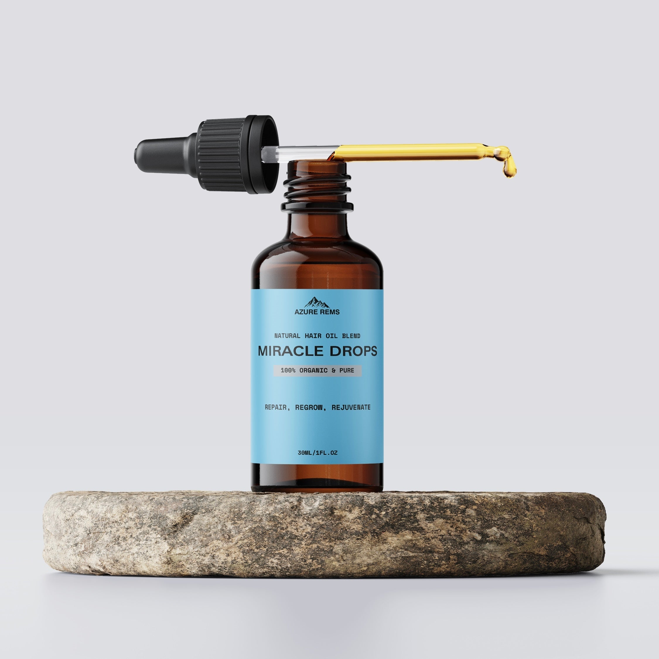 Miracle Drops: Hair Oil for Scalp Health and Hair Growth